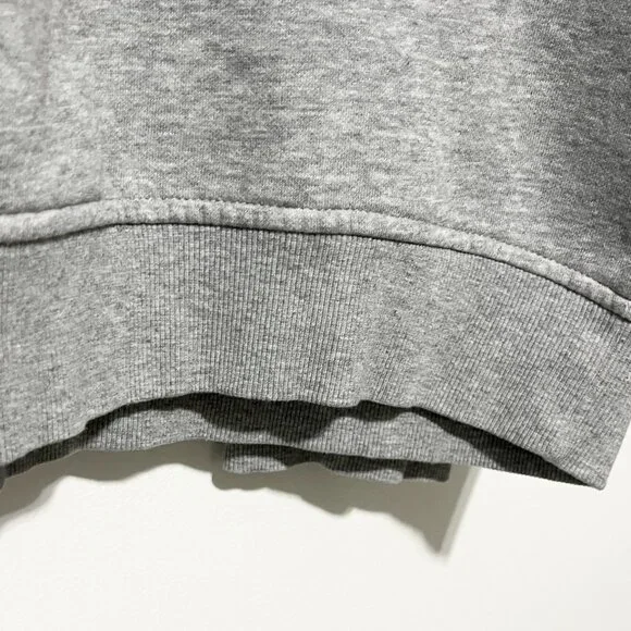 Beautiful Disaster Womens Crewneck Sweatshirt C2X Gray Lounge Cozy Weekend Comfy - Picture 8 of 9